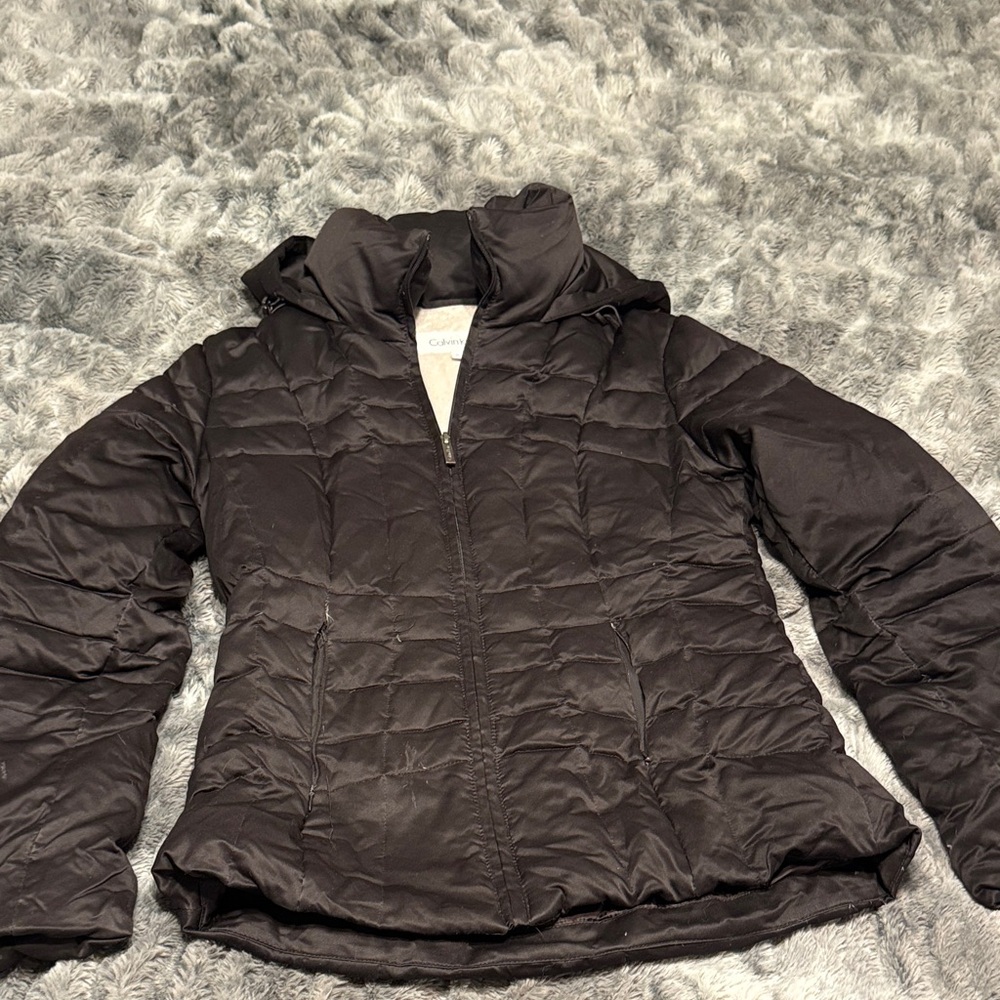 Calvin Klein Women's Dark Puffer Jacket